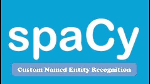 NLP4 - spaCy Custom Named Entity Recognition