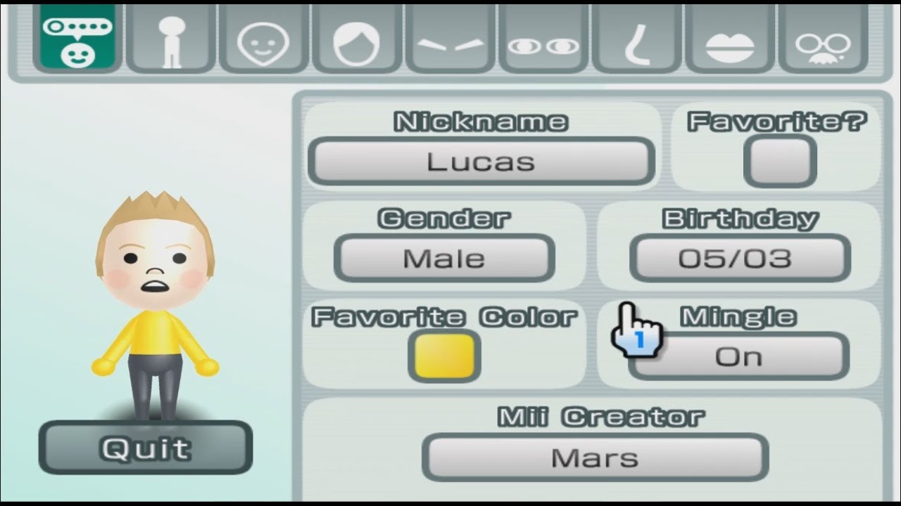 Lucas - Mother 3 - Mii 237