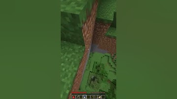 when a noob tries to go down #short #shorts #minecraft #minecraftfails #fails #fail