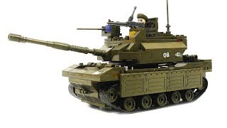 Build Your Own Lego Tank Unboxing Sluban Army М38-В6500 Tank