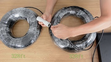 1000ft Long Distance PoE IP Camera Setup with NVR