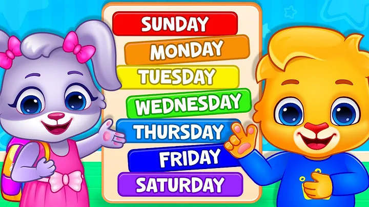 Days of the Week Song | Kids Learn Days of The Wee...
