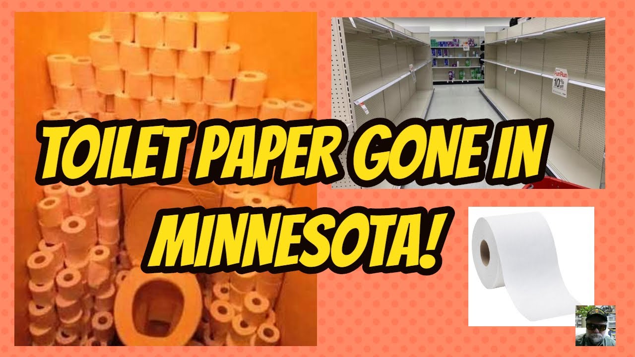 Toilet Paper Gone in Minnesota ToiletPaperalypse is Upon us! + Rare