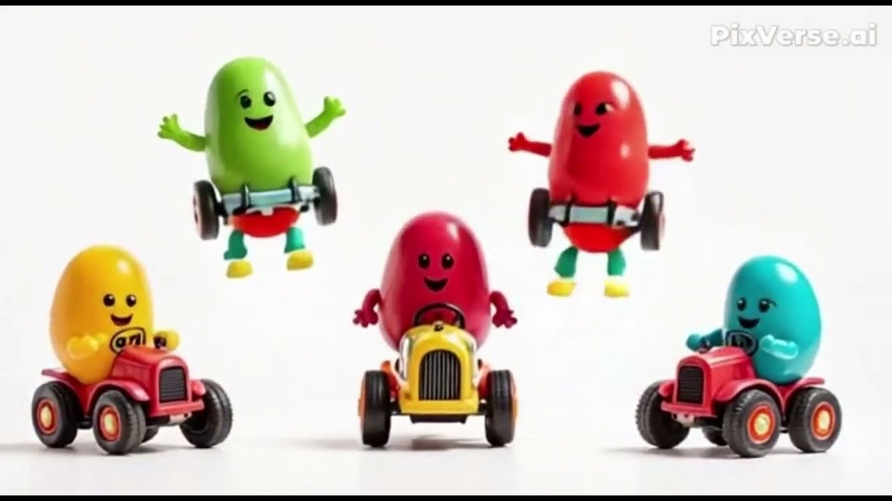 Jelly beans adventure | kids poem | new version | kids channel