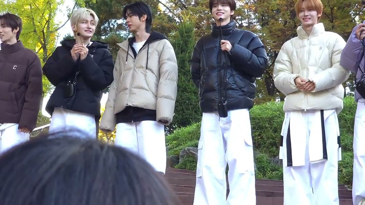 [251102 인가이벤트] 투어스 등장~~ | 반바지 지훈이 귀여워 ㅠㅠ