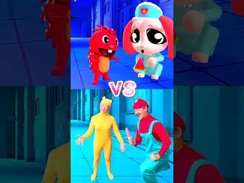 NURSE and ANOMALY VS SUPER MARIO BROTHERS Part 2 😂 - Roblox Mario Meme... #humor #emotionalstory