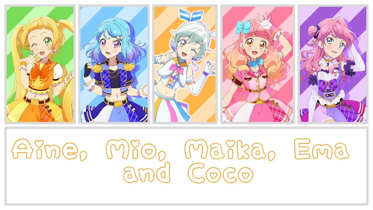 Let's A.I.K.A.T.S.U Together~Pure Palette, Honey Cat \u0026 Coco Mix (Rom Lyrics)