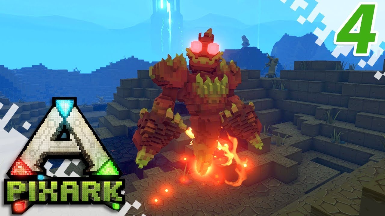 PIXARK (Multiplayer Gameplay) - This Is A Good Game! - EP04 playthrough little monster at school