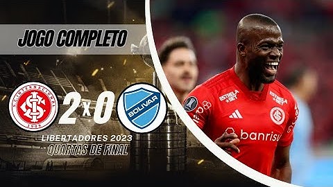 Internacional x Bolivar - Copa Libertadores 2023 - Quartas De Final - Volta - Jogo Completo
