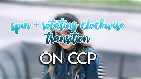 spin + rotating clockwise transition on ccp // jamellahjpm