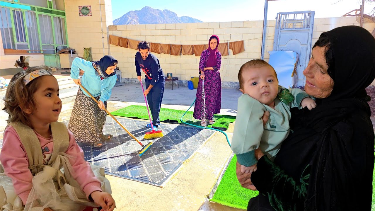 Documentary on nomadic life: "Azar's help to Khosrow's family, Niloufar's sister" 