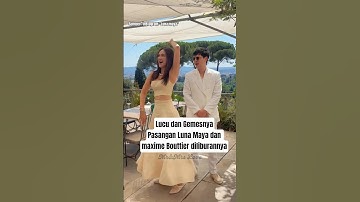 Selalu Gemes Luna Maya dan Maxime Bouttier #lunamaya #maximebouttier #lunamaxime #lunamayayaterbaru