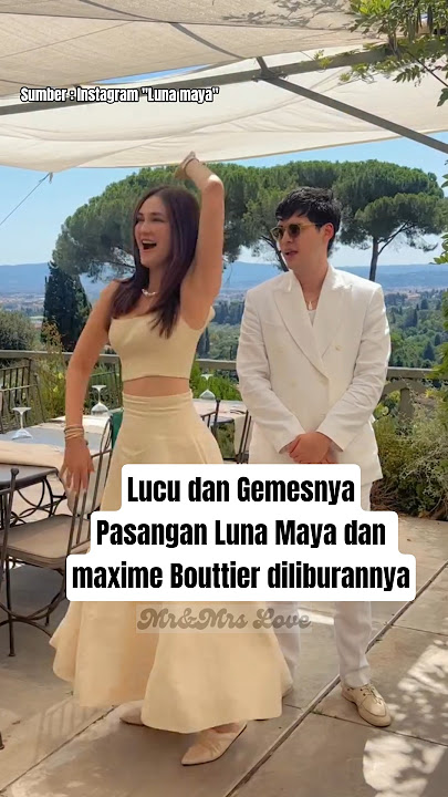 Selalu Gemes Luna Maya dan Maxime Bouttier #lunamaya #maximebouttier #lunamaxime #lunamayayaterbaru