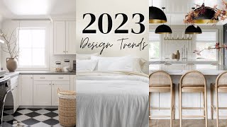 2023 TRENDS | INTERIOR DESIGN TRENDS FOR THIS YEAR | BLACK &amp; WHITE, NATURAL WOOD,BOLD &amp; MOODY,MARBLE