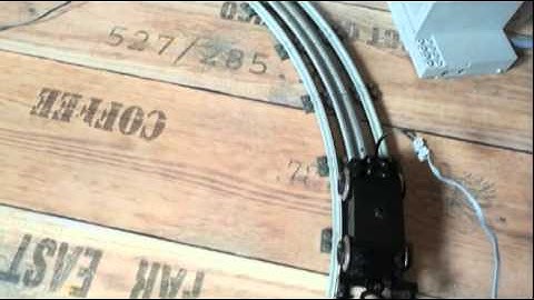 Arduino Wifi-controlled Lego Train - Step 2b: 2nd engine (9V) test with external power supply