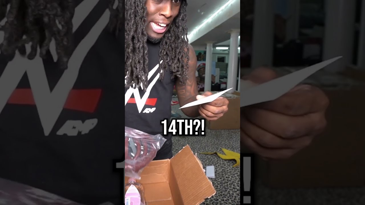 Kai Cenat Received A Package From Diddy
