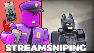 Stream Sniping in Jujutsu Shenanigans...