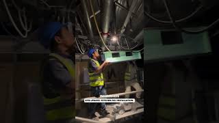 Cinema Kitchen FCU Installation | MEP Fit-Out Progress ⚙️ | Dubai