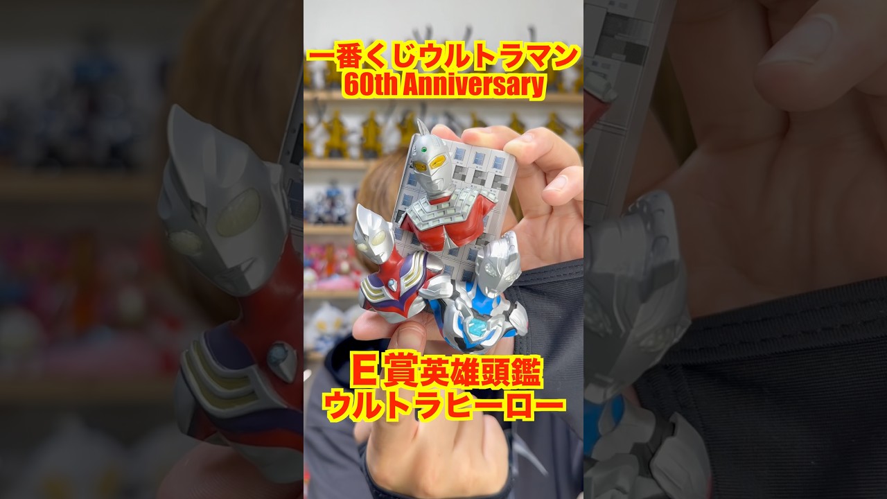 一番くじ】ウルトラマン60anniversary E賞 英雄頭鑑 ウルトラヒーロー