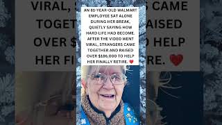81-Year-Old Walmart Worker Breaks Hearts 💔 | Internet Raises $186K For Her Retirement