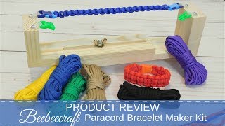 Product Review ~ Beebeecraft Paracord Bracelet Maker Kit