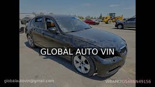 Bmw 328 2011 WBAPK7G54BNN49156