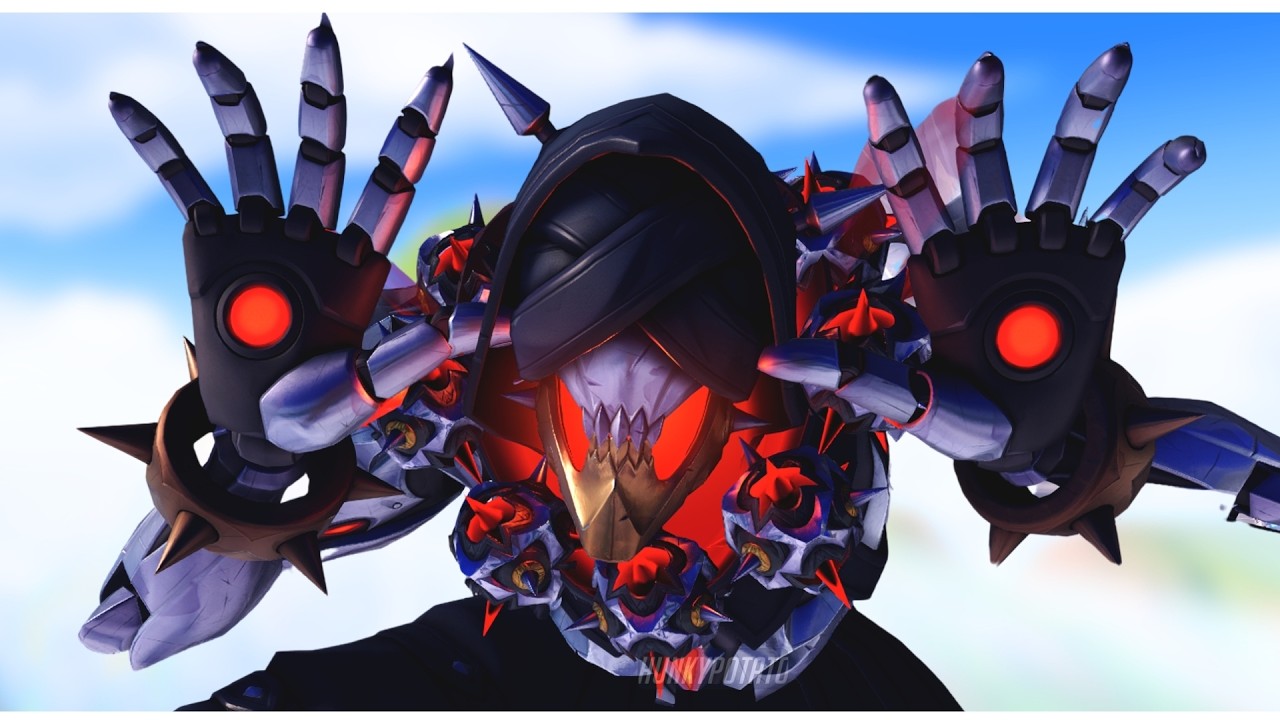 Zenyatta Metalcore Skin 4k (No Commentary) Overwatch Abilities