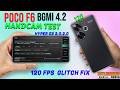poco f6 hyper os 3 bgmi 4.2