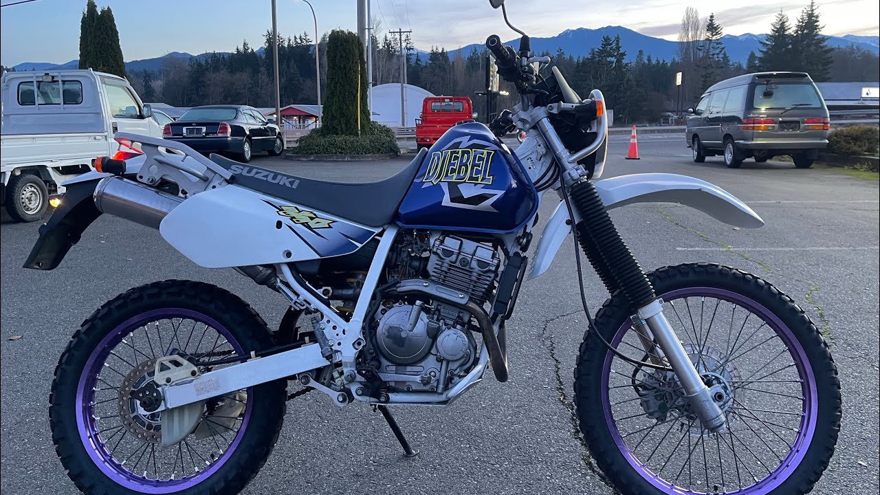 1997 Suzuki Djebel 250 XC, SJ45A, kick and electric starter, dual