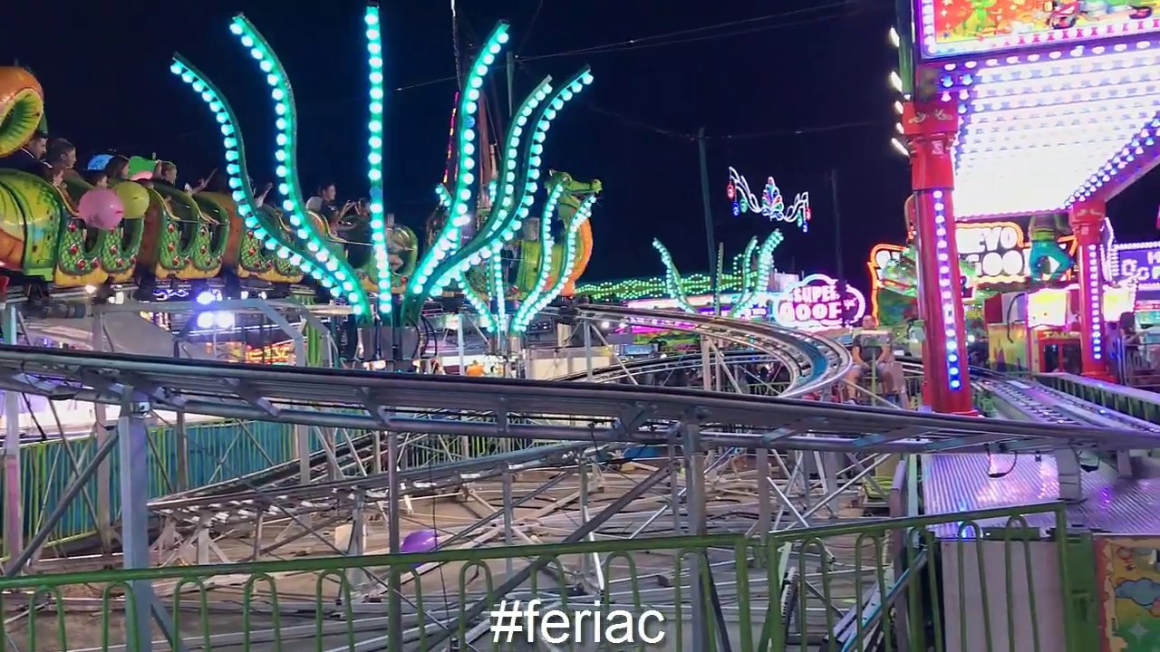 Atracción Dragón Vacilón OFFRIDE Feria Málaga 2018