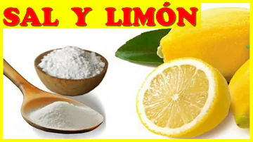 ¿La sal y el limón blanquean los dientes?