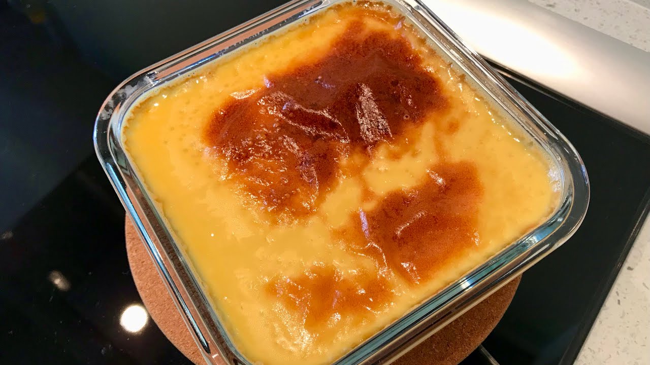 Burnt Caramel Egg Pudding Dessert ကြက်ဥပူတင်း