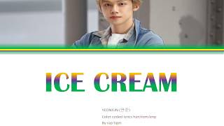 YEONJUN (연준) Ice Cream color coded lyrics han/rom/eng