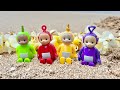 BEACH Day and TIDE POOLS with Teletubbies Toys