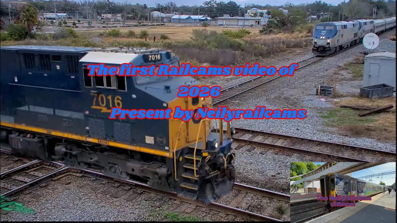 The first Railcams video of 2026. 