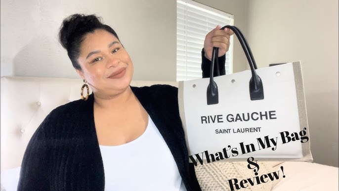 YSL RIVE GAUCHE TOTE - WHAT'S IN MY BAG? 