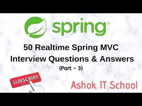 Vídeo: Com gestioneu les excepcions a l'entorn Spring MVC?