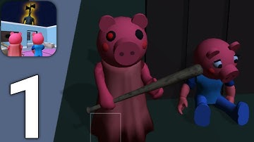 Piggy Chapter 1 Siren Head - Walkthrough Gameplay Part 1 (iOS Android)