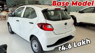 2026 NEW TATA TIAGO BASE MODEL XE || TOAGO XE 2026 WHITE COLOUR REVIEW
