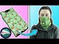 Buff Scarf DIY | Sew Your Own Scarf/Mask | 5 Minute Sewing Idea for Leftover Fabric