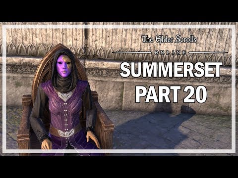 The Elder Scrolls Online Summerset Let's Play Part 20 - Manor of Masques