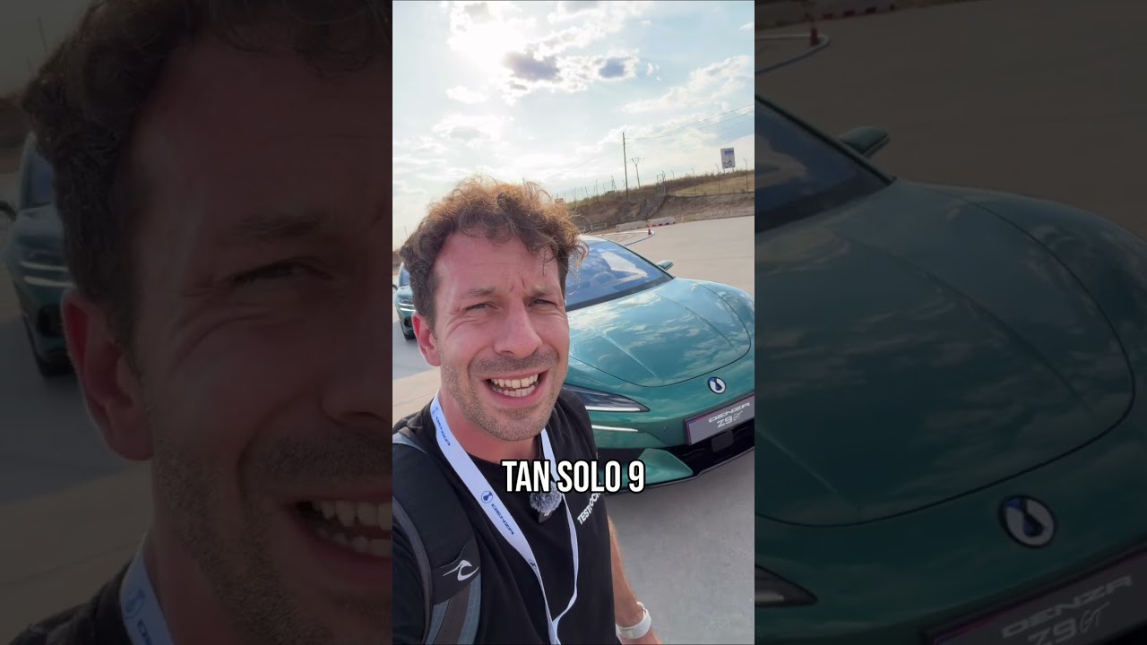 ¡El coche eléctrico más avanzado de Europa! #shorts