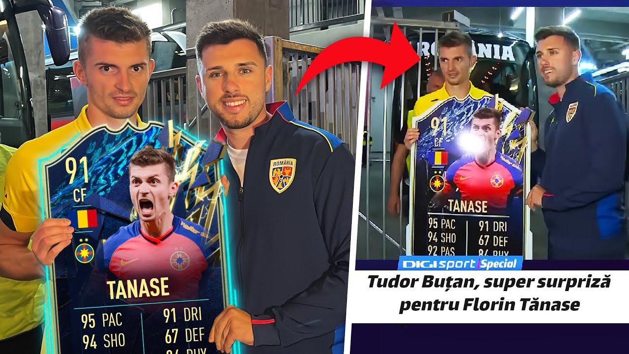 I-AM OFERIT LUI FLORIN TĂNASE CARDUL LUI TEAM OF THE SEASON!!