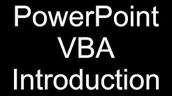 Comprehensive VBA Part 13 - PowerPoint VBA Intro - Durasi: 6.00. 