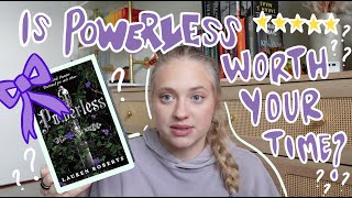 is powerless worth your time?!! (spolier-free reading vlog)