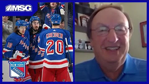 Sam Rosen & Joe Micheletti Rave Over Panarin, Zibanejad & Kreider | New York Rangers