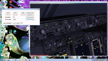 FSUIPC MCP Control HDG ALT