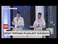 Debat Pertama Pilwalkot Surabaya