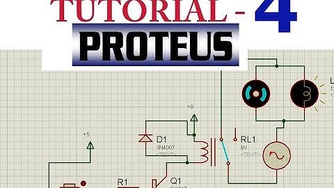 Proteus Tutorial -4 : Relay Simulation ...!!!