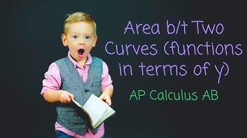 Area b/t Two Curves (functions in terms of y)